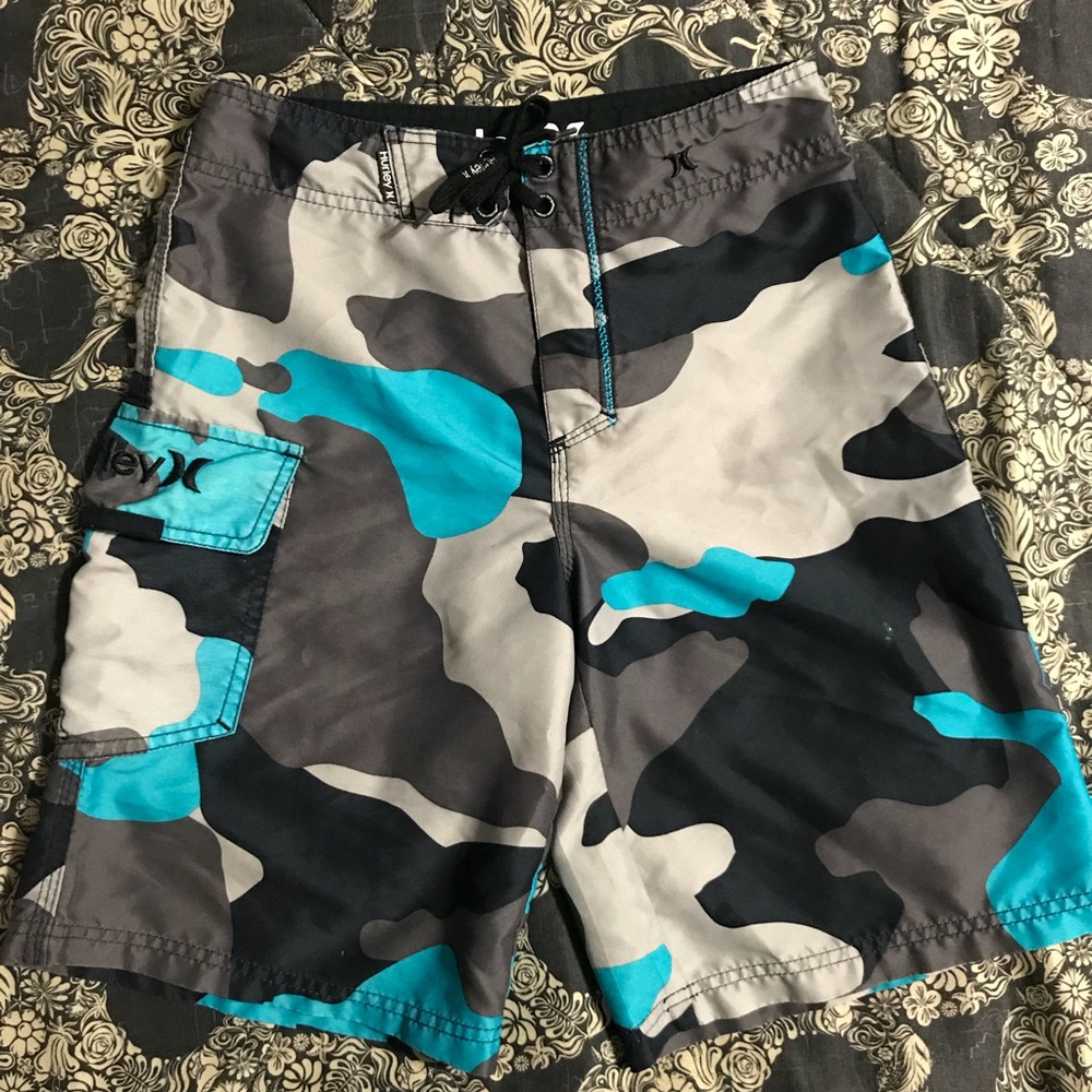 Hurley boys swim trunks
